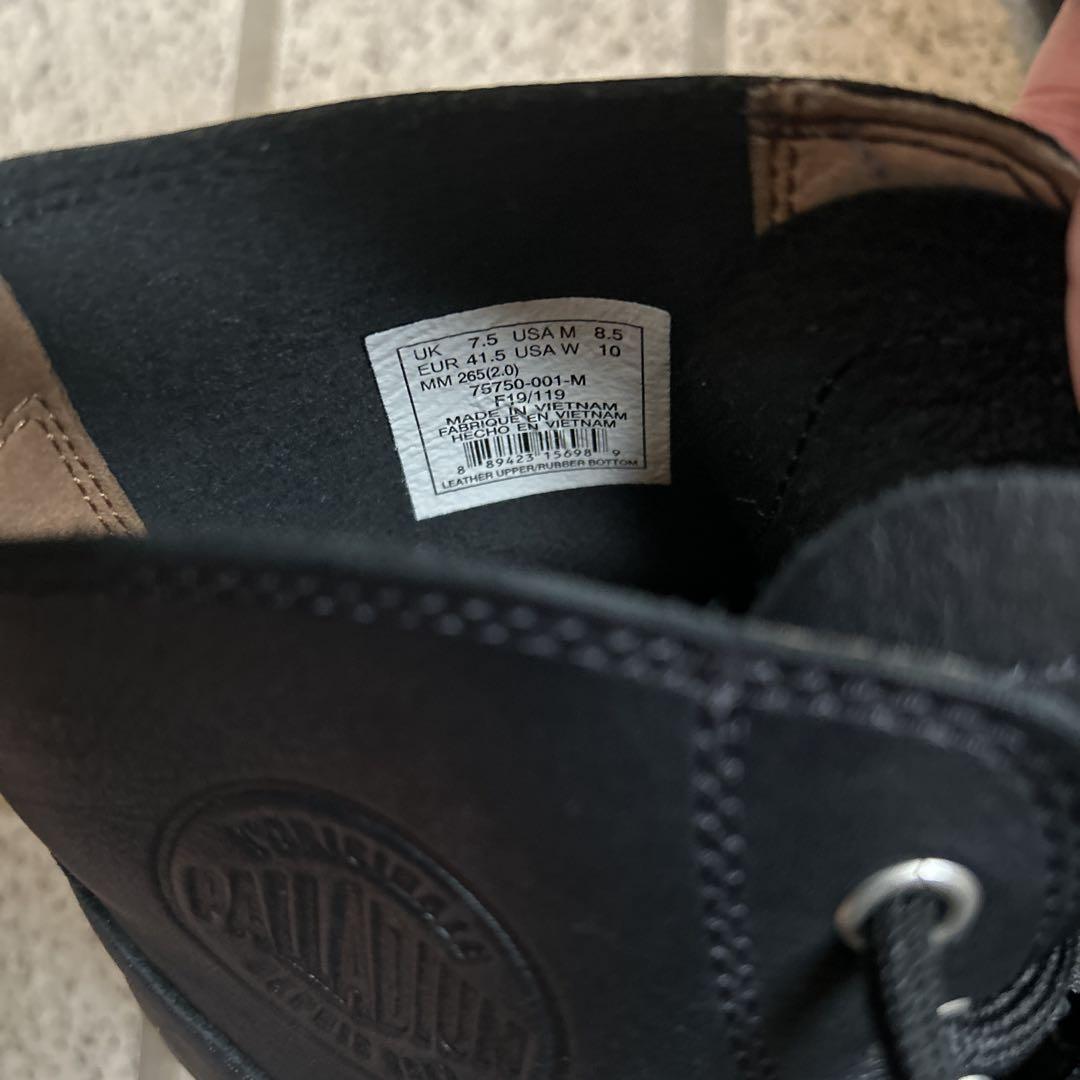 PALLADIUM ハイカット ワークブーツ
