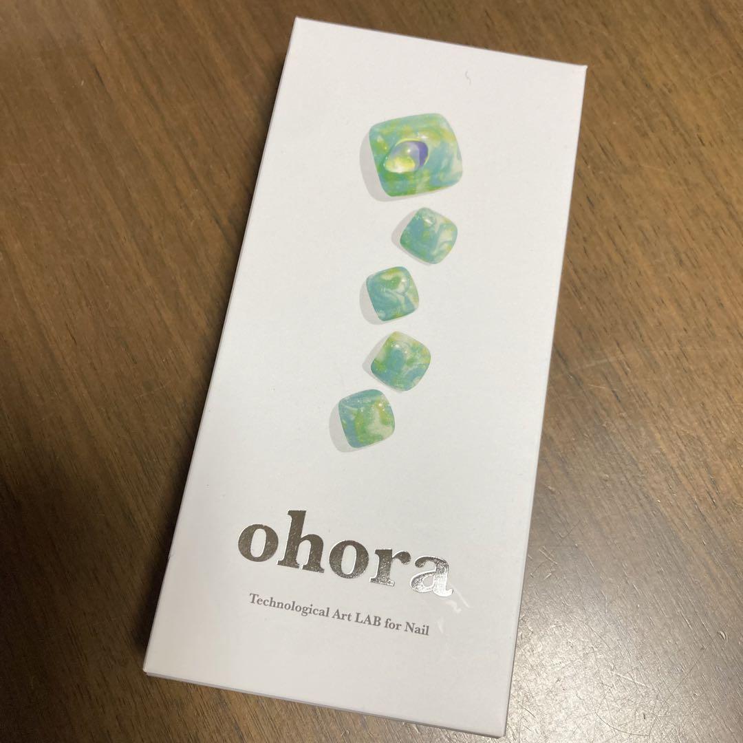 ◎ohora P Pond ペディキュアジェルネイルシール
