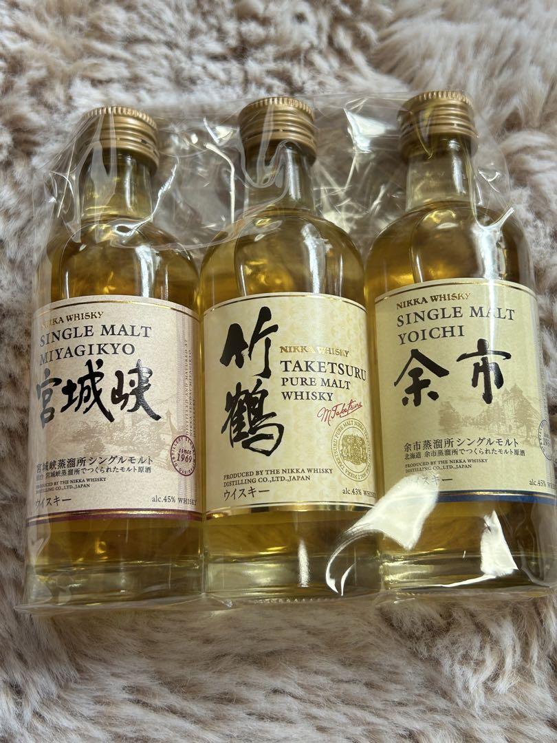 ニッカ　ミニチュア３本セット　２セット