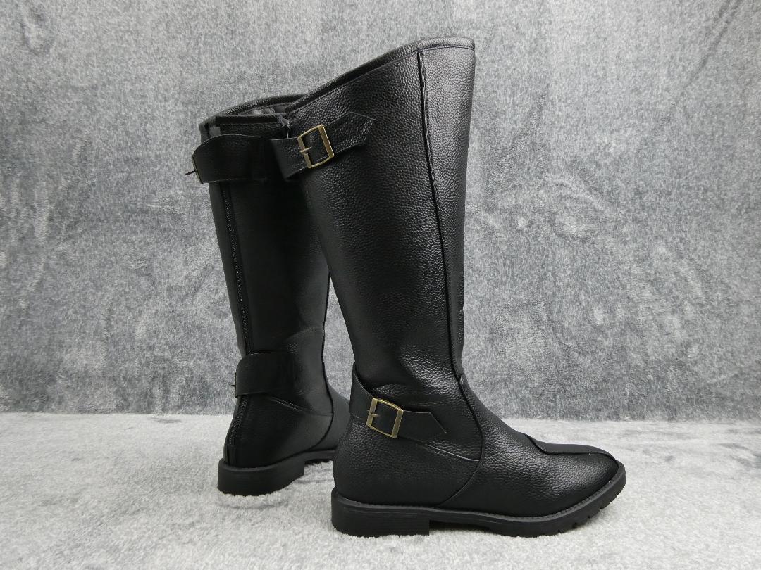 特攻ブーツ 26.0cm 黒 4phcG-m58218959738 斜め カット HOT格安
