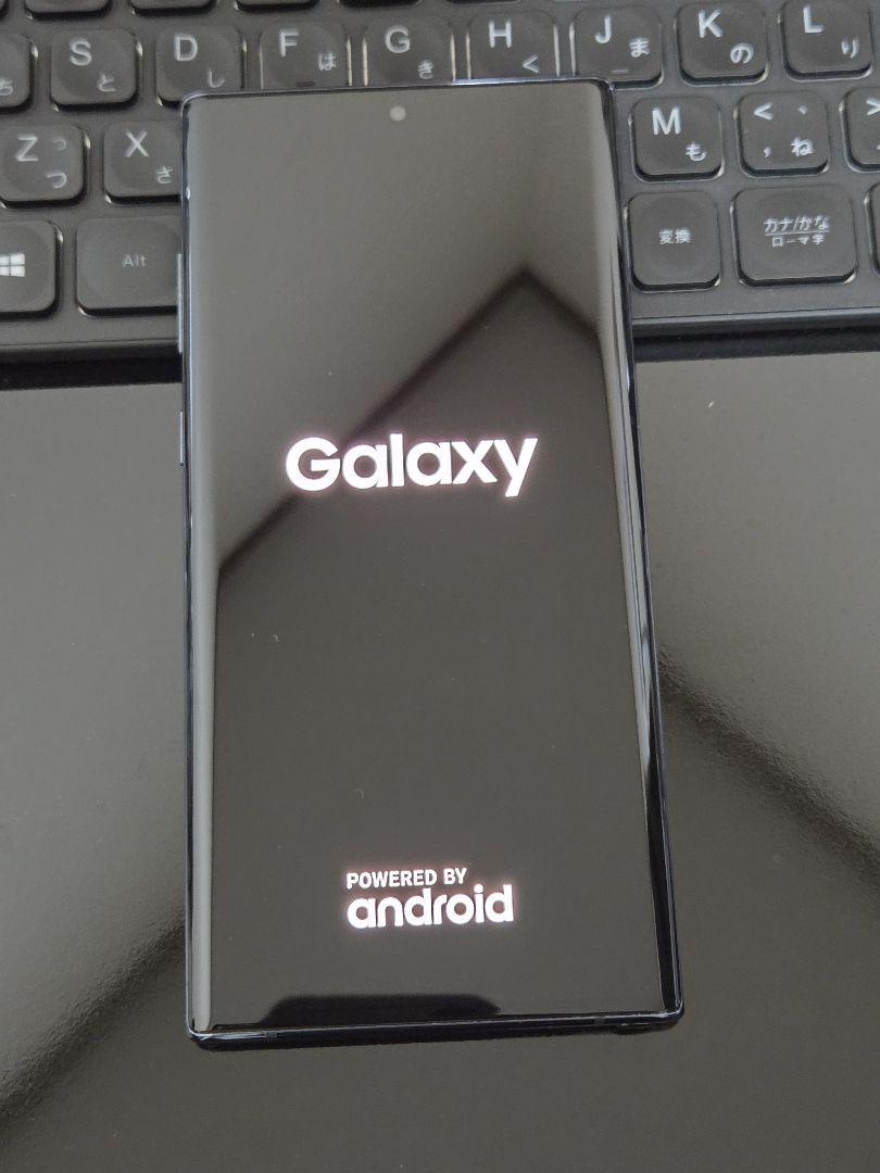 ゆ*ゅ様 Galaxy Note10+ SCV45 au 中古美品SDカード付属