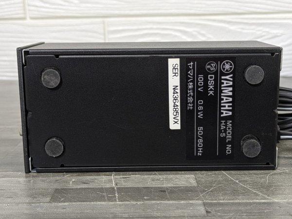 YAMAHA HA-5 ヤマハ　フォノイコライザー　美品！ ヤマハ | HA-5 - アクセサリー - 概要
