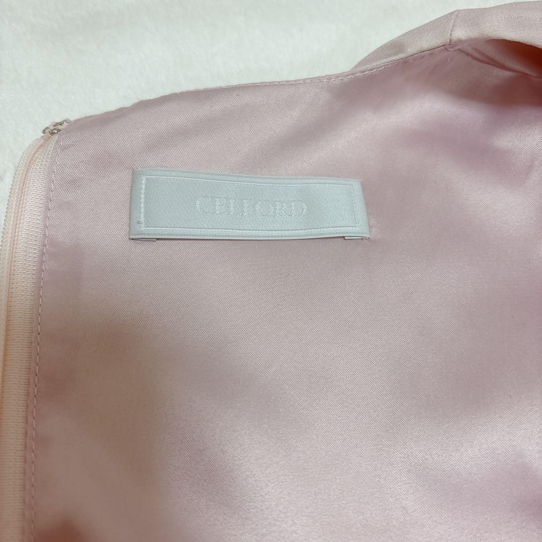 豪華 CELFORD セルフォード ワンピース ノースリーブ グラデーション ワンピース