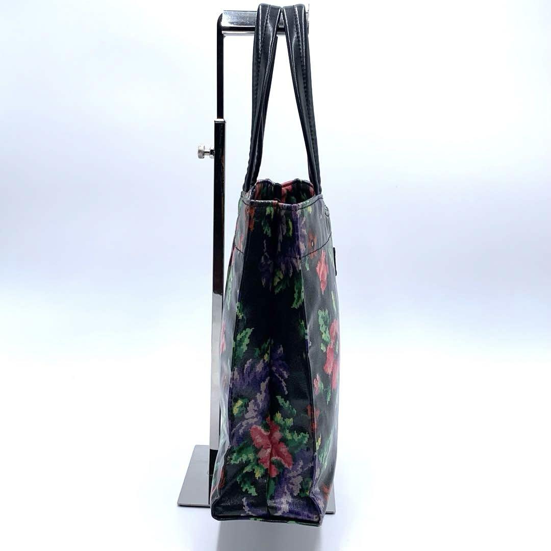 極美✨FEILER フェイラー トートバッグ ナイロン ブラック　A4 美品】FEILER フェイラー トートバッグ ビニール マチあり