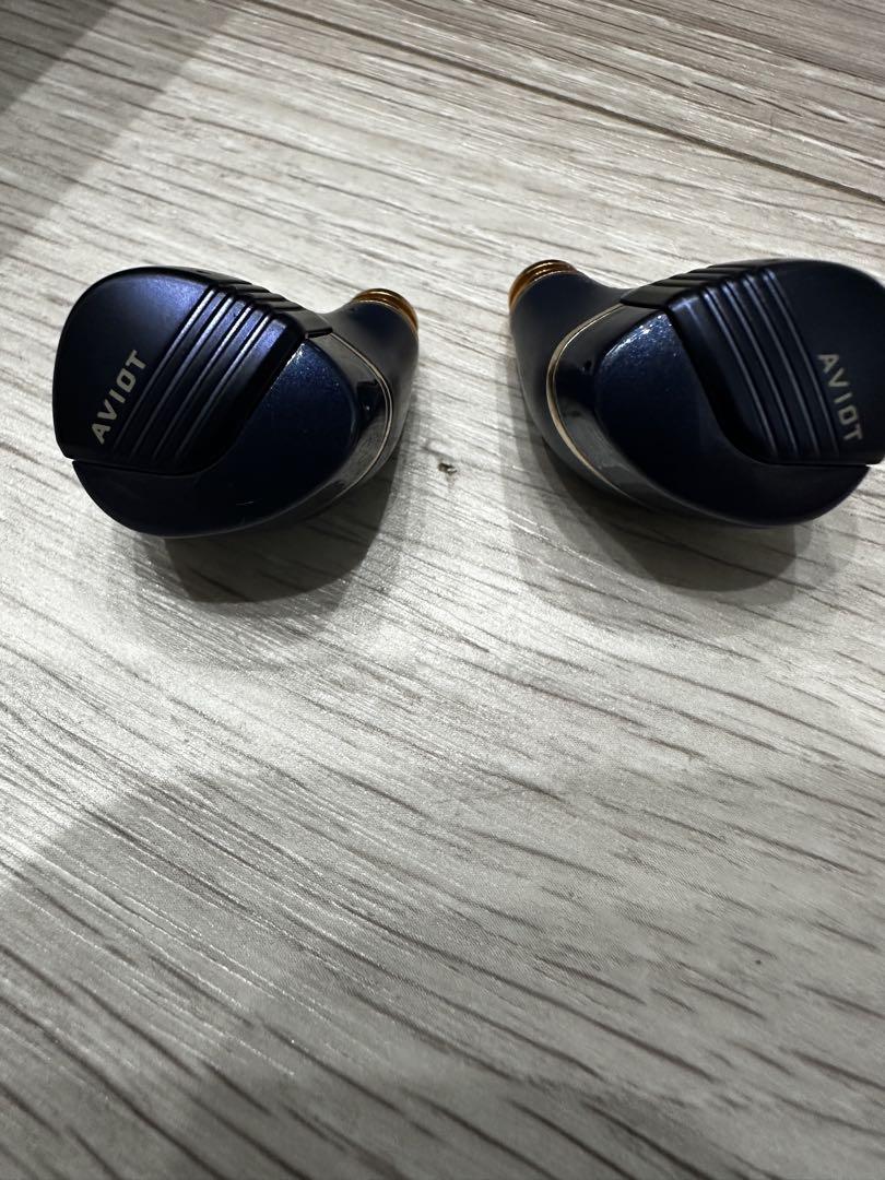 Aviot te-w1 ドーンネイビーワイヤレスイヤホン