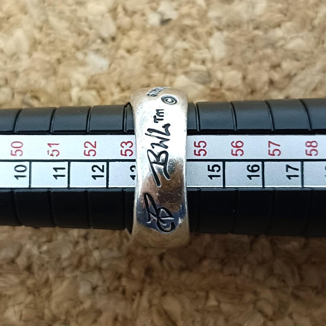 【美品】BWL ビルウォールレザー ヴィンテージスカルリング 18K US7号 【美品】BWL ビルウォールレザー ヴィンテージスカルリング 18K US7号