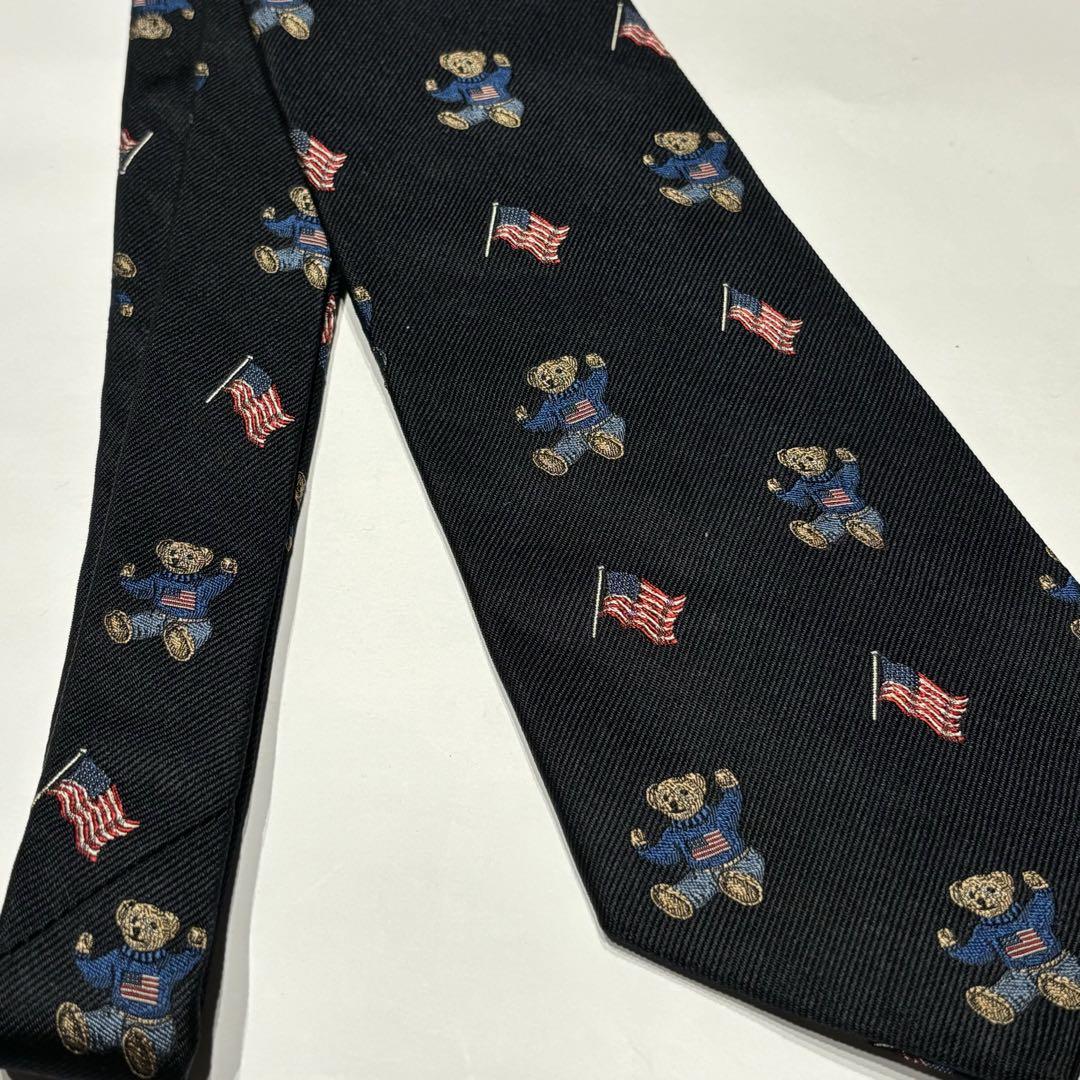 Ralph Lauren ラルフローレン ヴィンテージ くま 紳士 ネクタイ