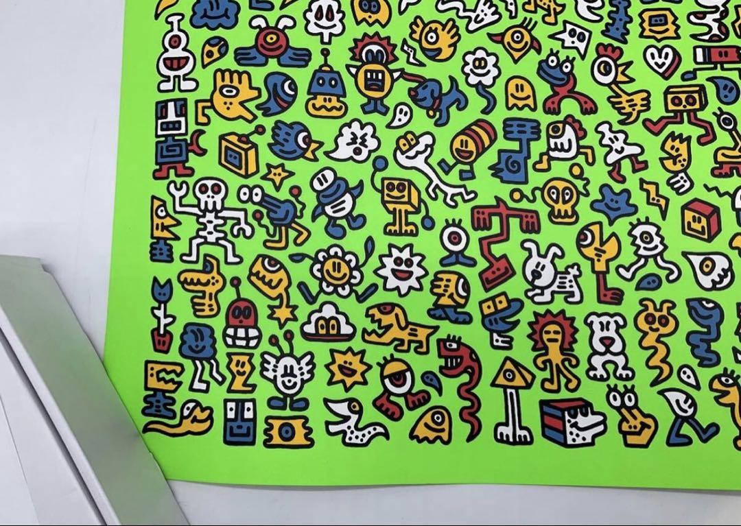 美品 Mr Doodle Alien Town ミスター ドゥードル 証明書付