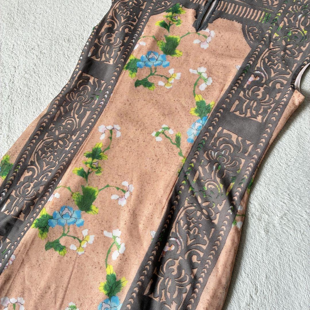 VIVIENNE TAM 花柄　ワンピース　S