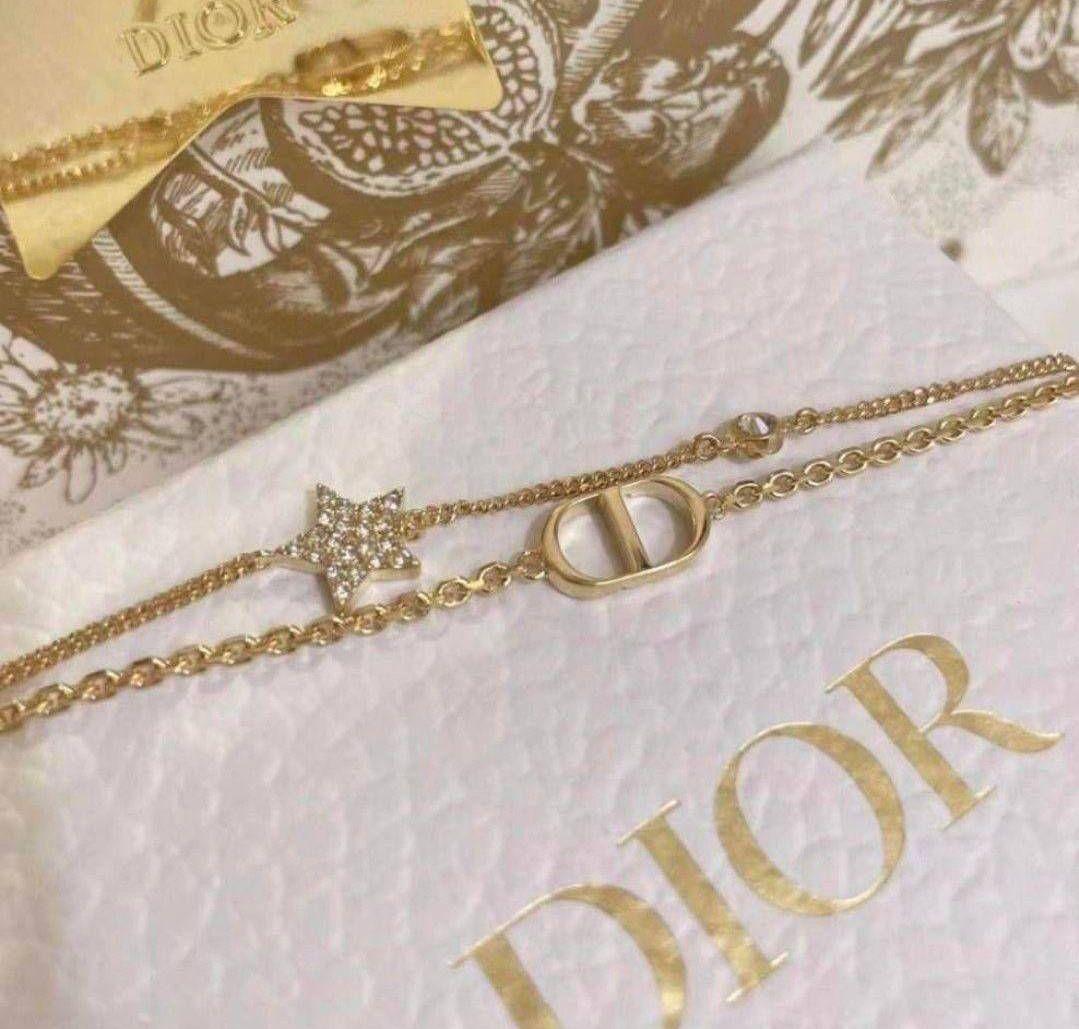 Christian Dior ディオール CD ダブルブレスレット - メルカリ