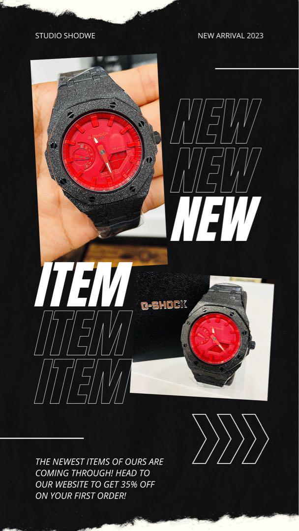 【T-ポイント5倍】 新品未使用】G-SHOCK・ブラックストーン 時計