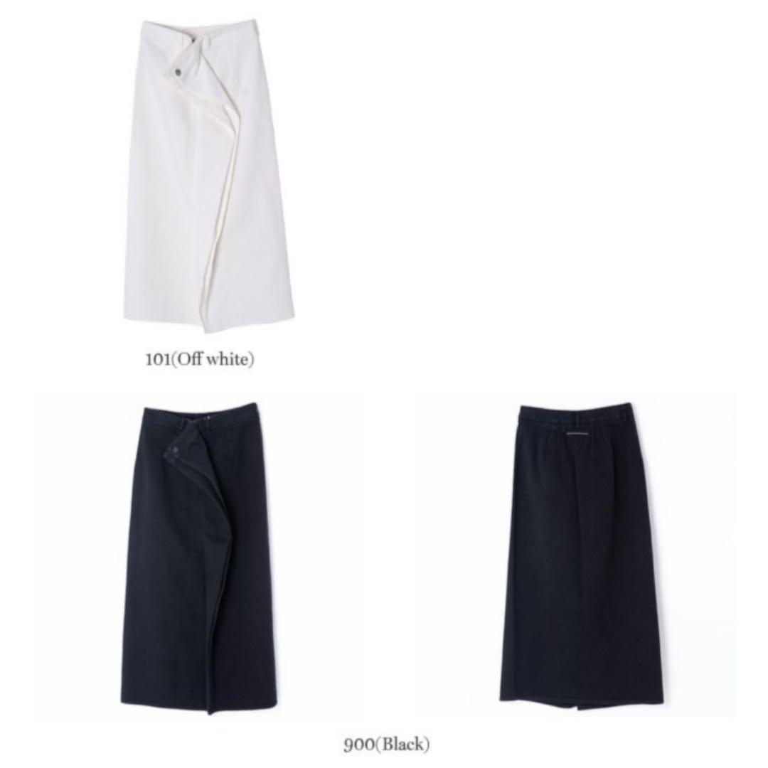 新品タグ付きスペシャル品 Maison Margiela デザインロングスカート