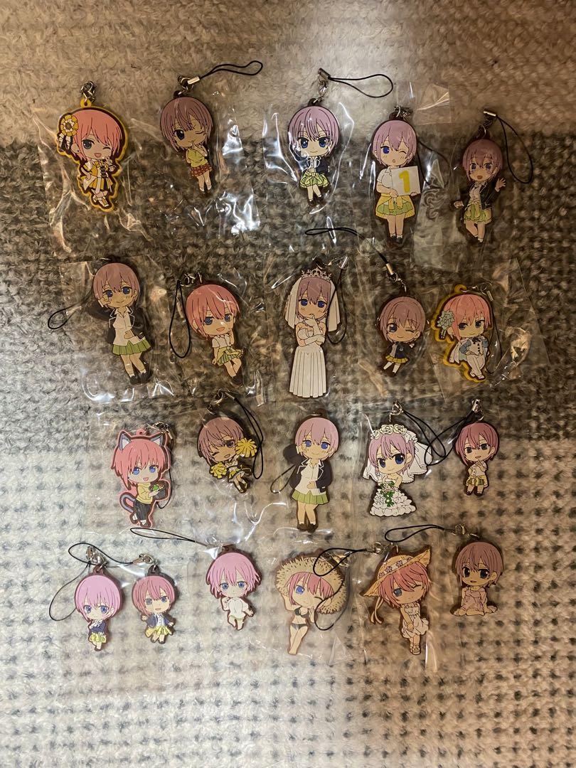 出産祝いなども豊富 五等分の花嫁 ラバーストラップまとめ売り ストラップ