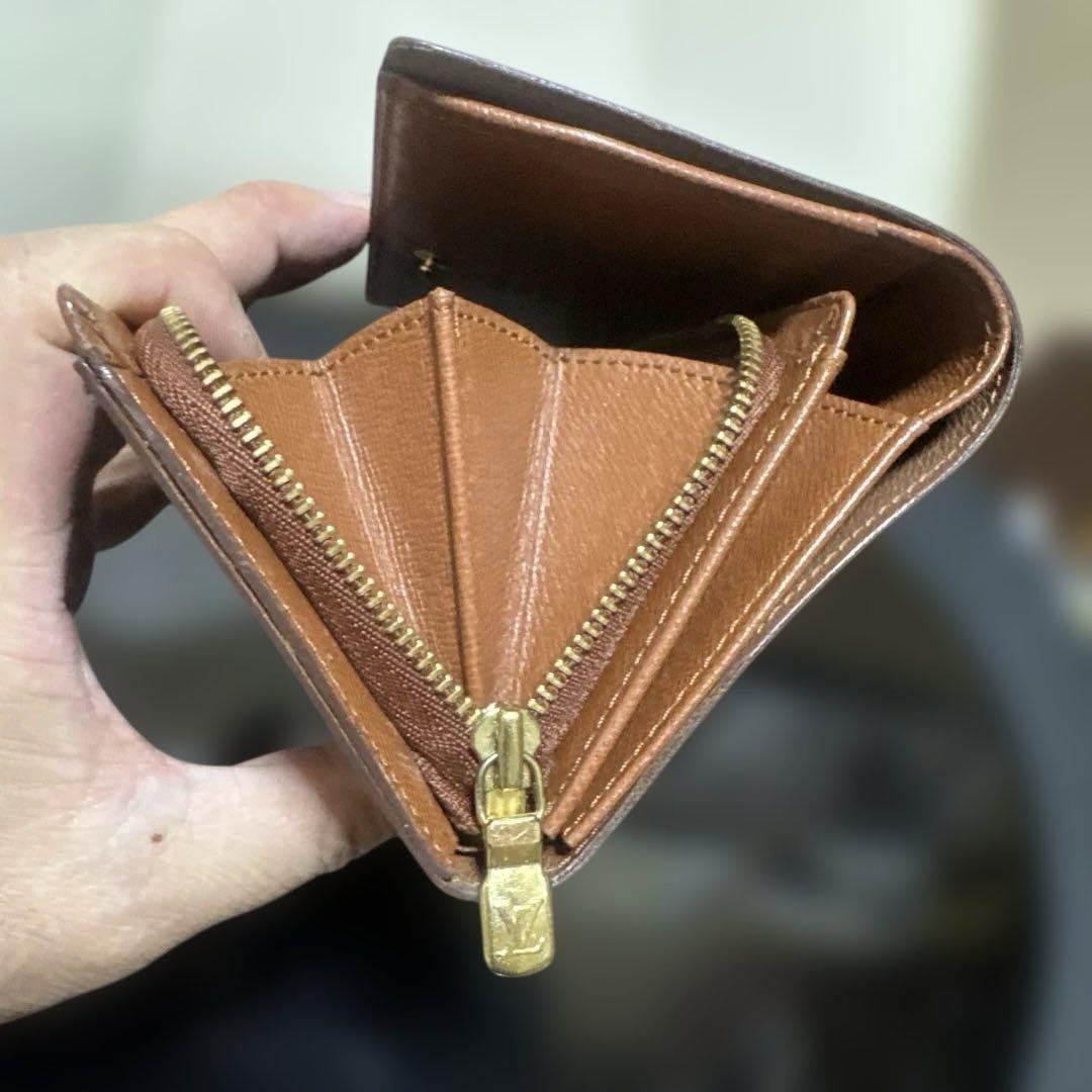 13☆優良品☆ モノグラム♪Ｌ字型ファスナー財布