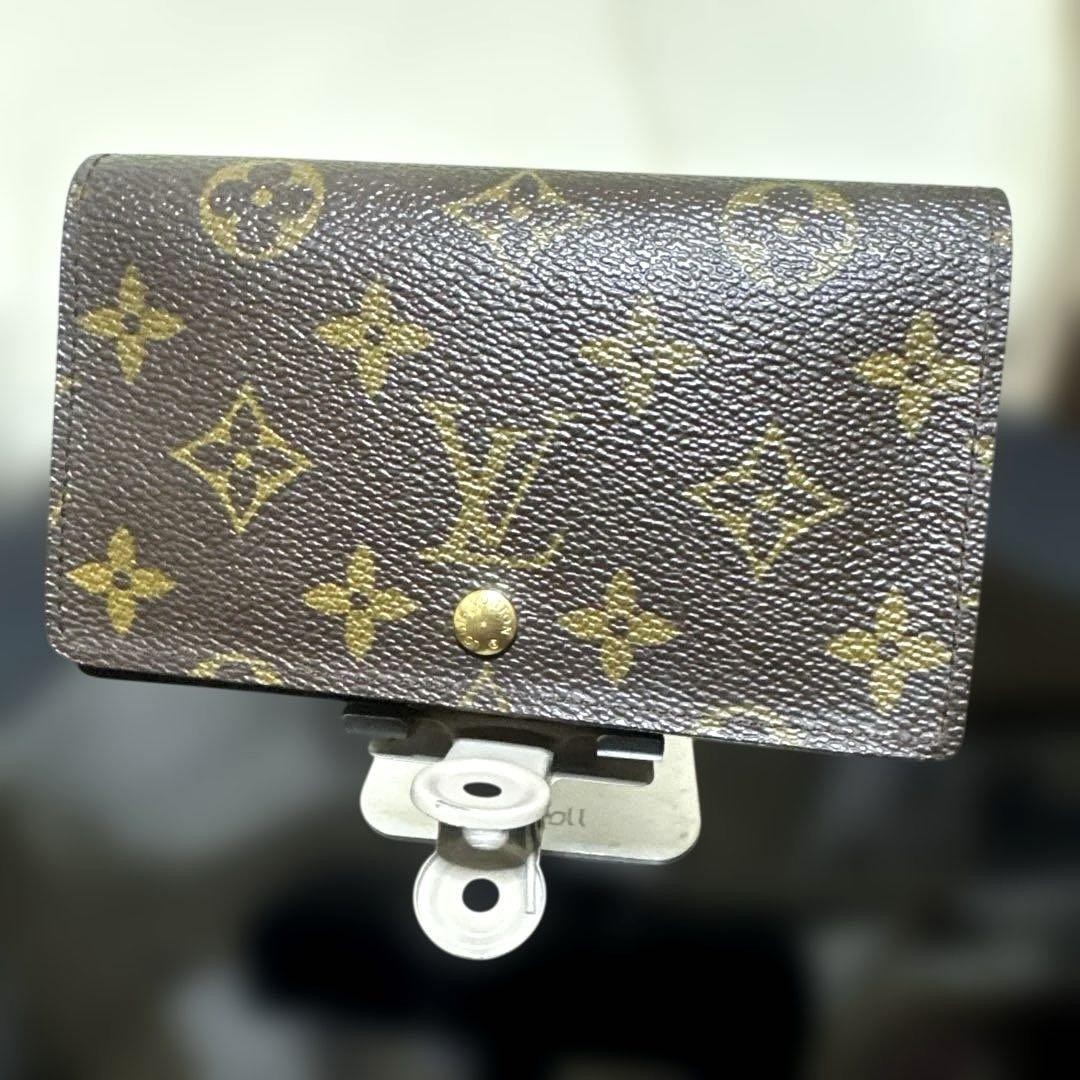 13☆優良品☆ モノグラム♪Ｌ字型ファスナー財布