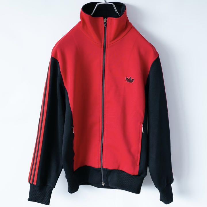 adidas アディダス トラックジャケット　ジャージ　80s 西ドイツ　ライン