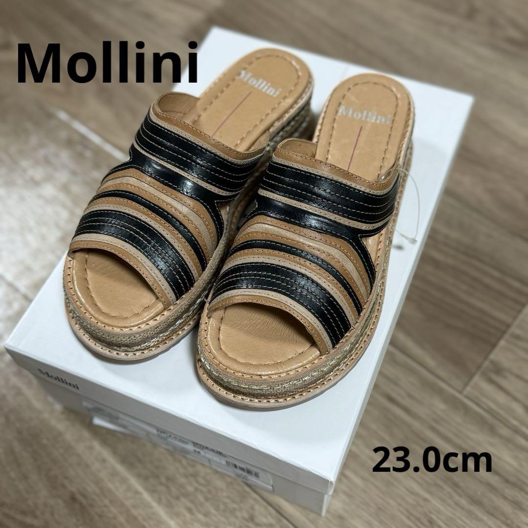 新品　Mollini モリーニ　サンダル　ヒールサンダル　23.0cm 36