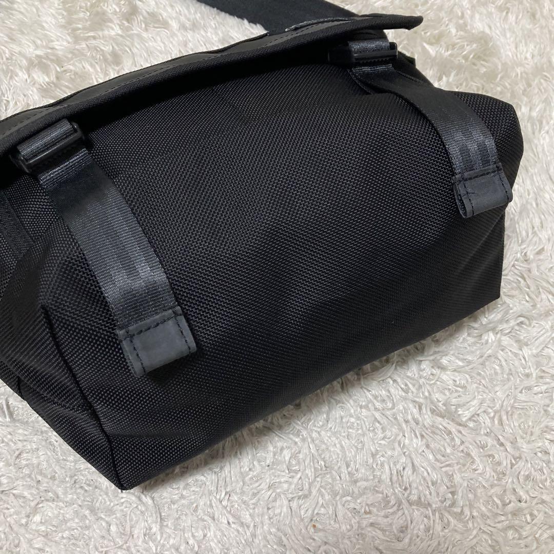 極美品 マンハッタンポーテージブラックレーベル メッセンジャー ショルダー