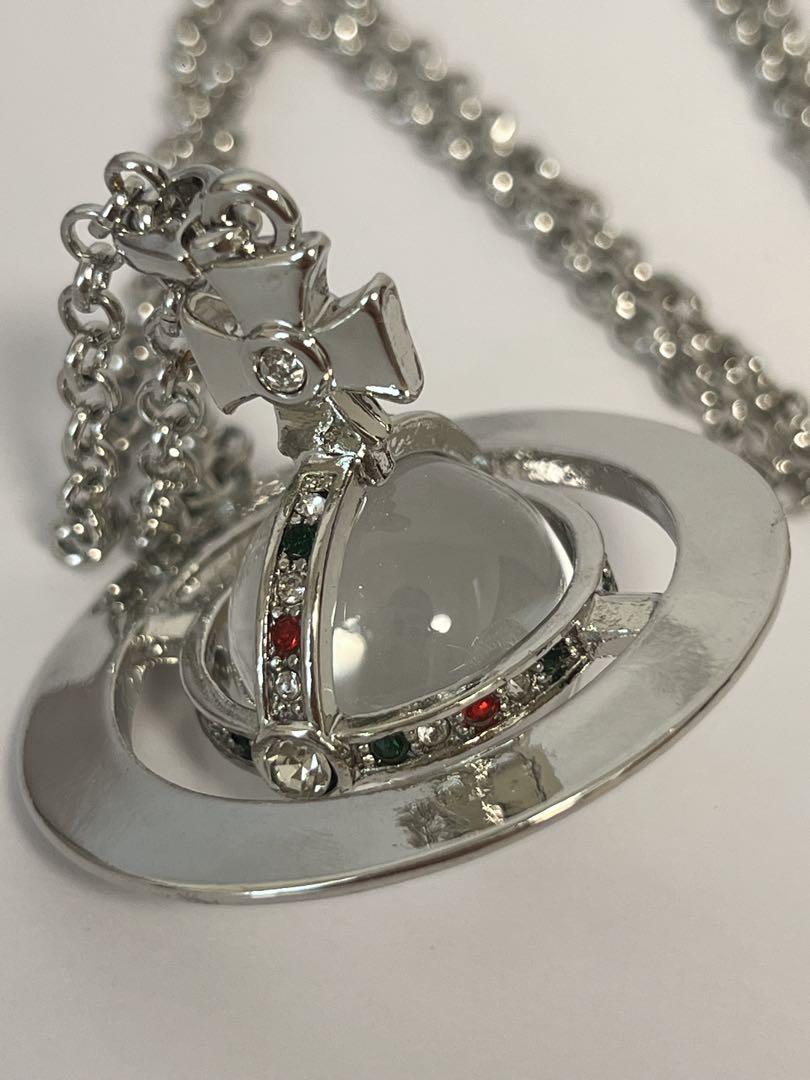 VivienneWestwood スモールオーブネックレス　ホワイト