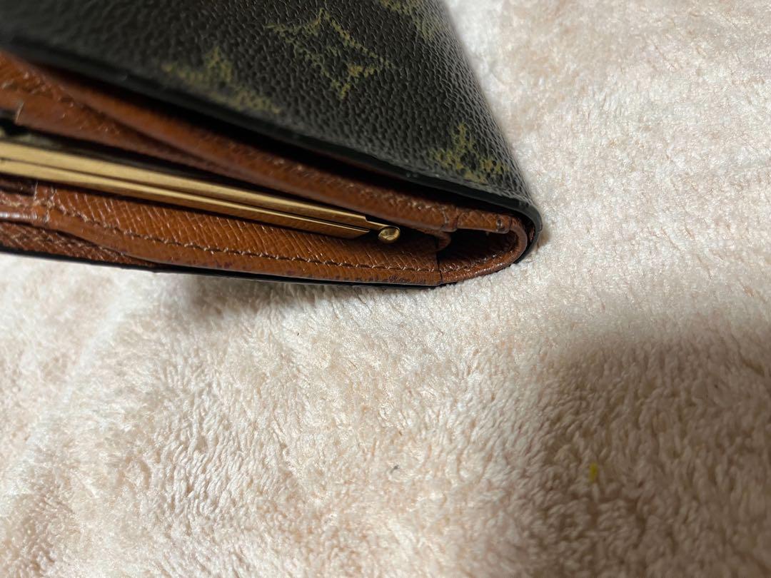 美品 ルイ・ヴィトン 二つ折り財布 モノグラム