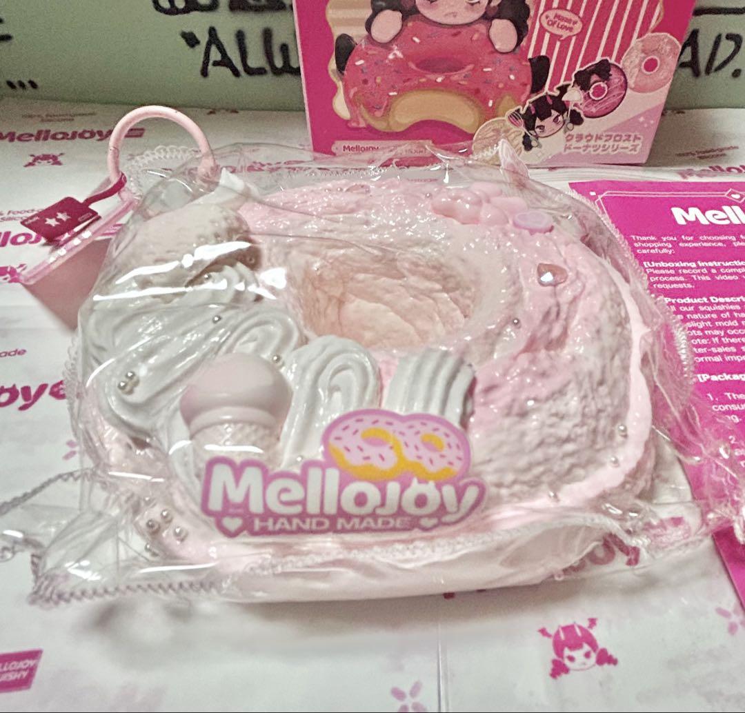【現在完売品】大人気mellojoyドーナツ　スクイーズ　2点セット diyjojo Mellojoy スクイーズ ドーナツ - メルカリ