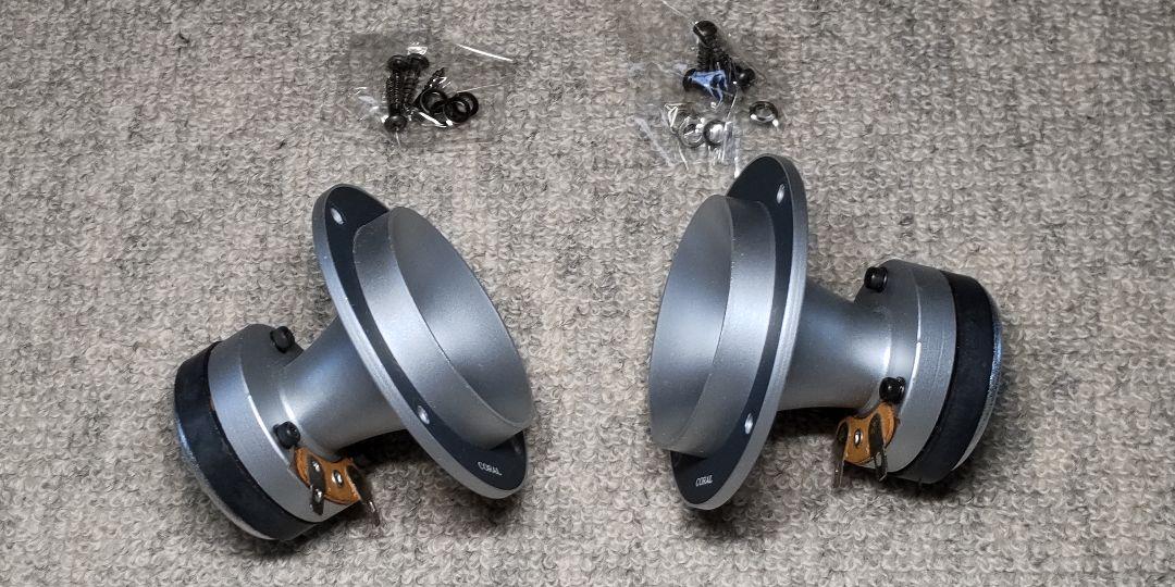CORAL 　ツィータ　H-40 オーディオ用コンデンサー コイル 可変抵抗 CORAL ツィータ H-40 オーディオ用コンデンサー コイル 可変抵抗