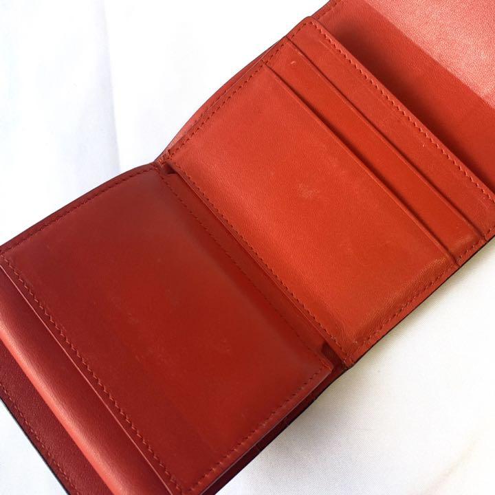 セリーヌ 三つ折り財布 マルチファンクション バイカラー カーフスキン