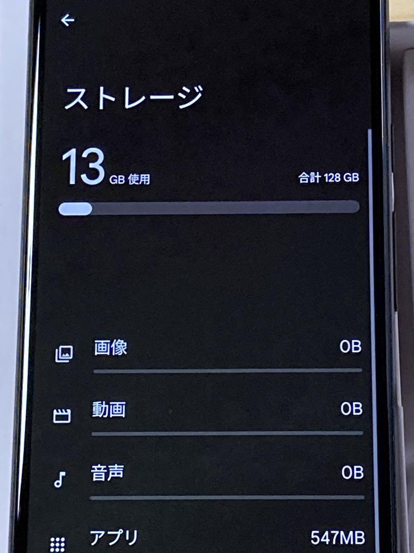GooglePixel6a　チャコール　128GB 付属品あり SIMフリー