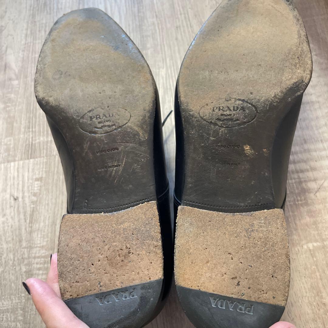 お値下げ！PRADA ブラック ドレスシューズ