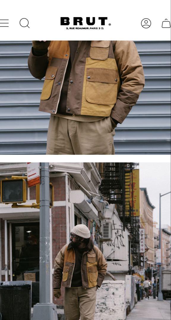 「BRUT」 Paris Barbour フレンチバブアー