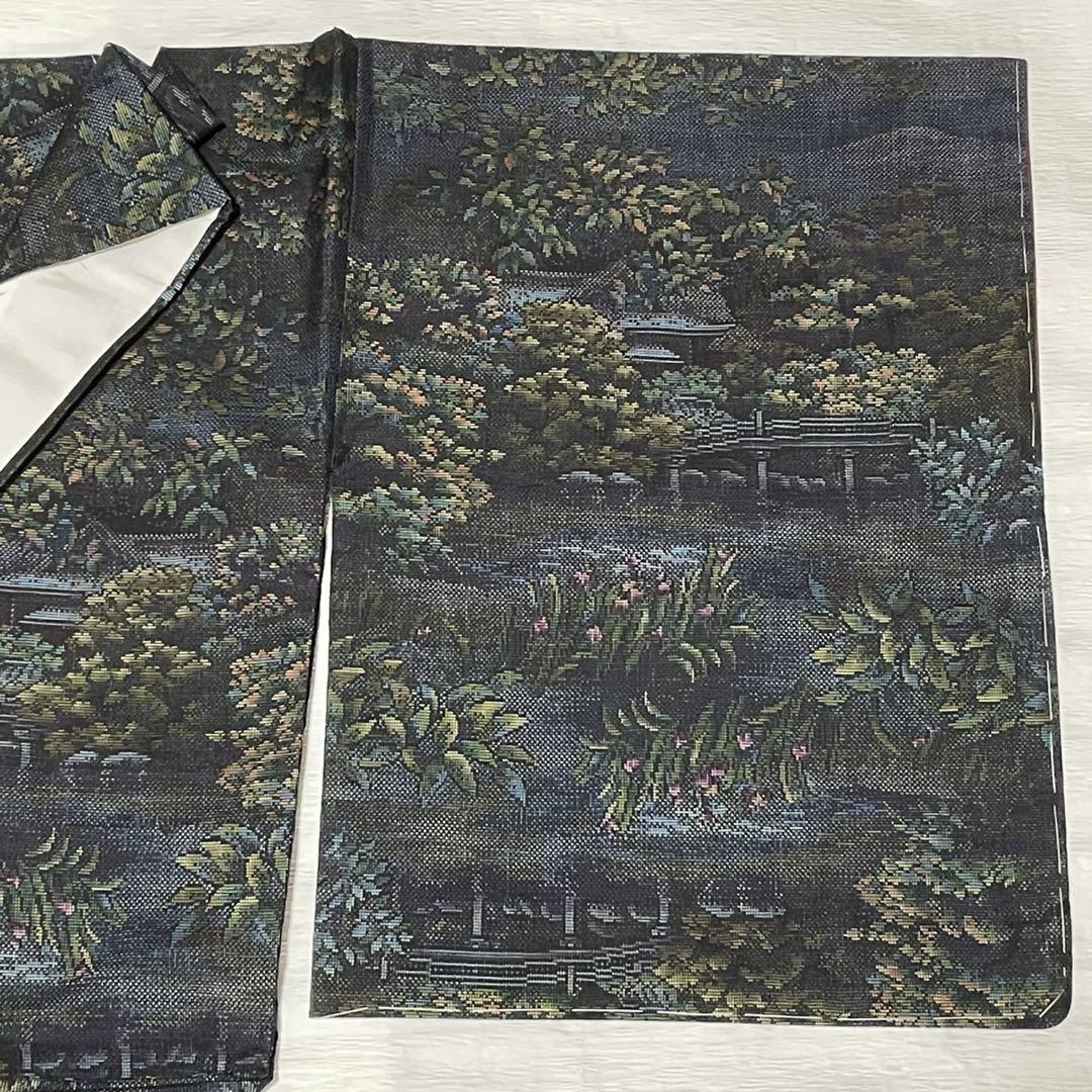 ⑤本場大島紬 最高峰ブランド都喜ヱ門 「皇寿」 証紙あり 9マルキ 新品 極美 画像4