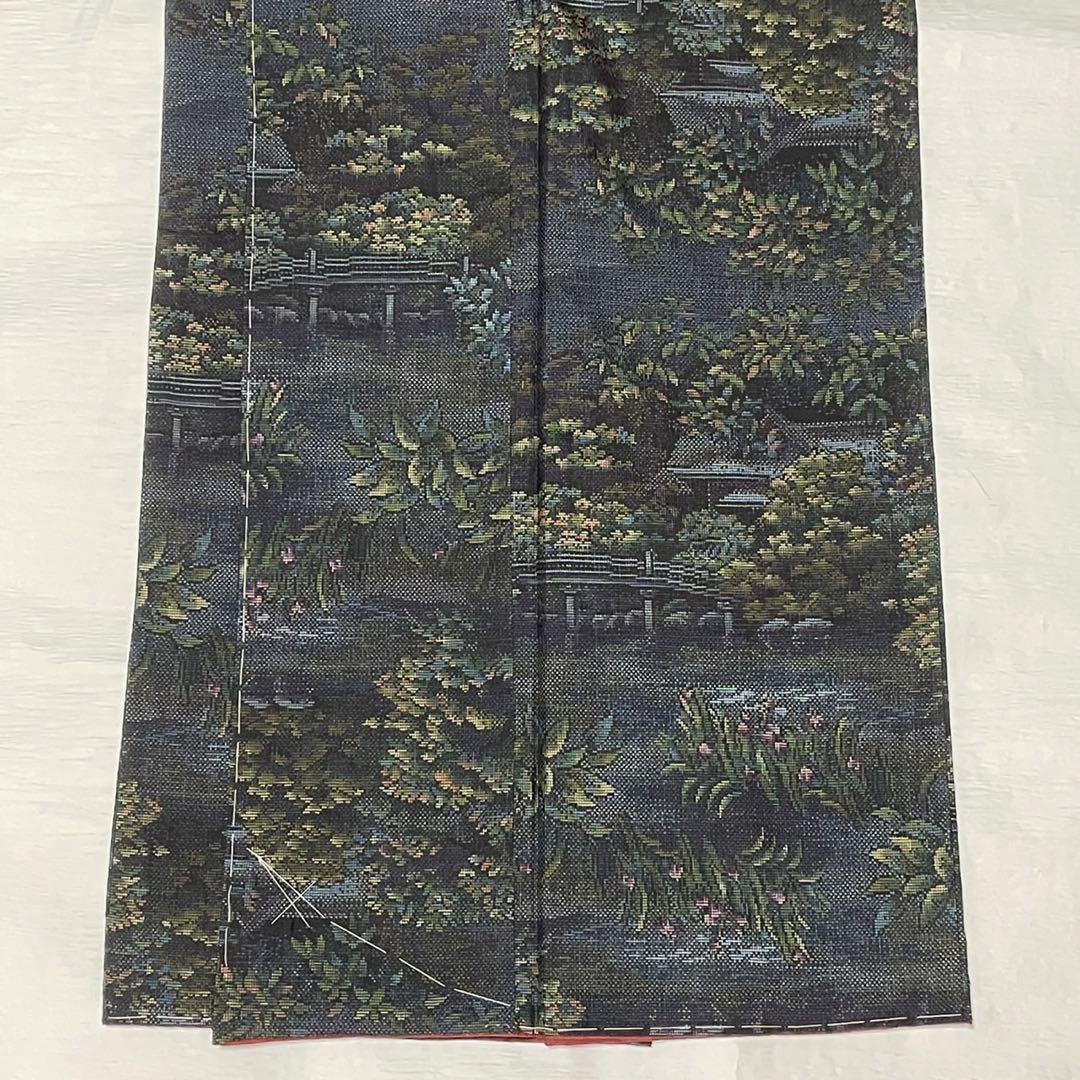 ⑤本場大島紬 最高峰ブランド都喜ヱ門 「皇寿」 証紙あり 9マルキ 新品 極美 画像7
