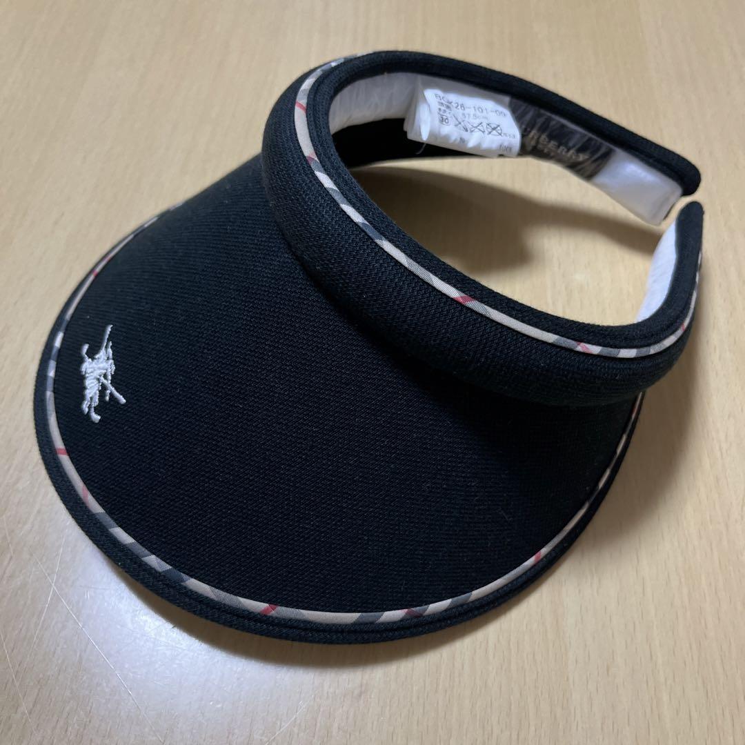 新品　希少　バーバリー　ノバチェック　サンバイザー　レディース　ゴルフ バーバリー BURBERRY GOLF サンバイザー レディース ノバチェック