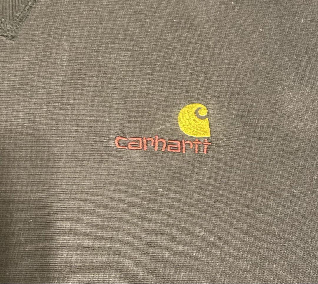 carhartt カーハート スウェット ブラック XL 刺繍