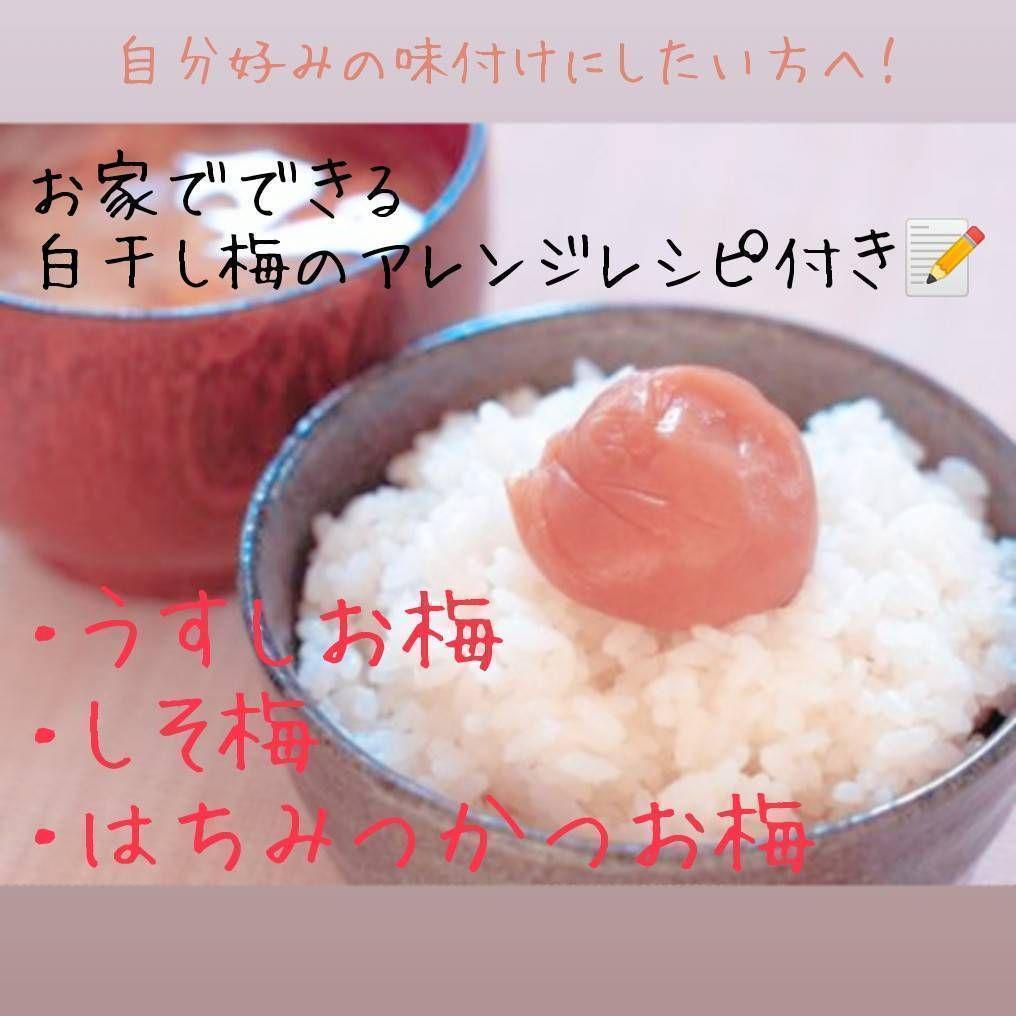 【農家のよめ。2Ｌサイズ4.5kg】 紀州南高梅白干し