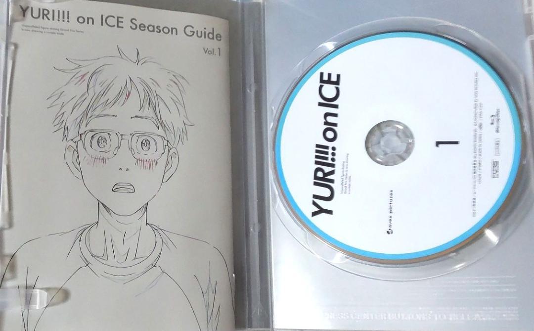 「ユーリ！！！on ICE」Blu-rayDVD全巻（1〜6巻） ユーリ!!! on ICE Blu-ray 全巻セット 1～6巻