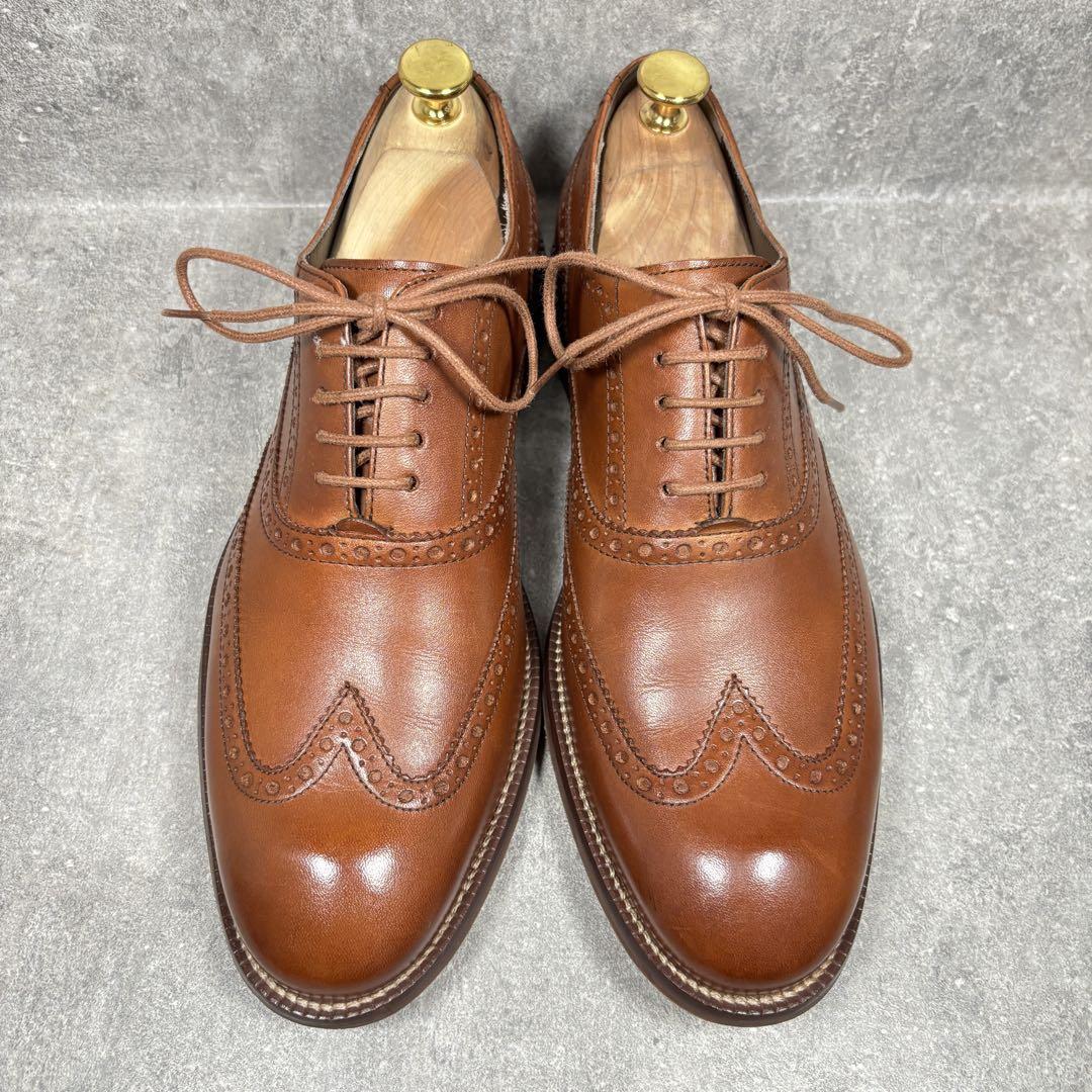 【極美品】COLE HAAN ウィングチップ レザー 革靴 25cm