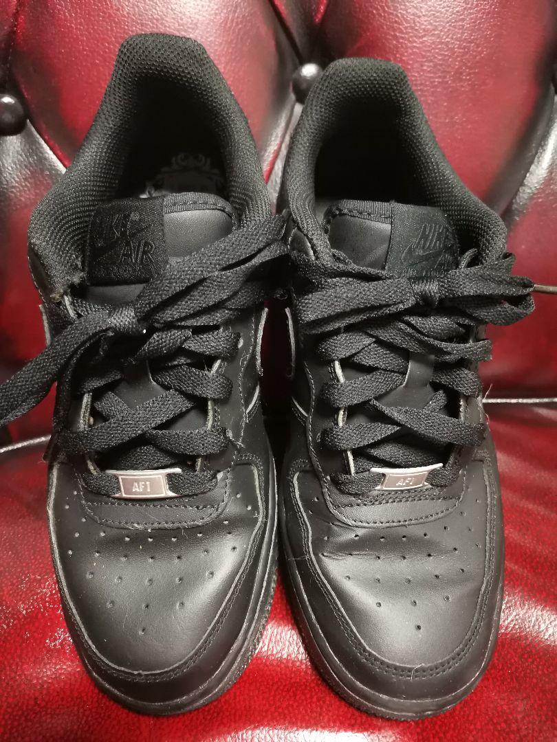 Nike Air Force 1 ブラック スニーカー