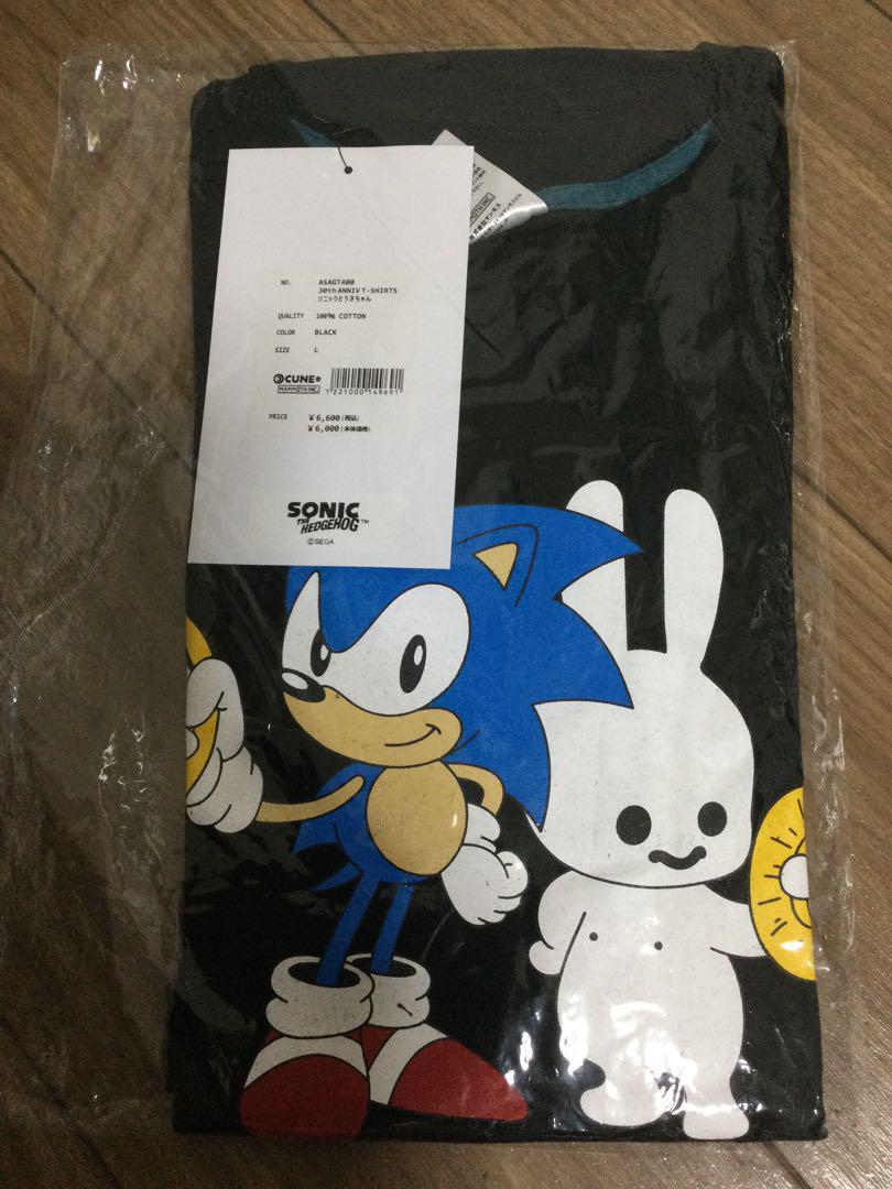 CUNE 30th ANNIV T-SHIRTS ソニックとうさちゃん L 黒 - メルカリ CUNE 30th ANNIV T-SHIRTS ソニックとうさちゃん L 黒 - メルカリ