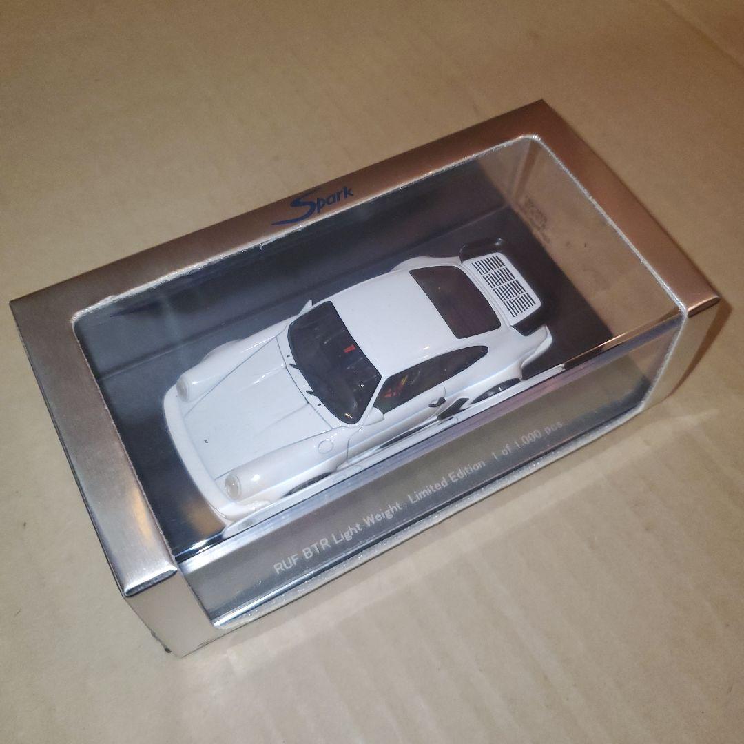 RUF BTR Light Weight 限定版ミニカー 1/1000、スパーク