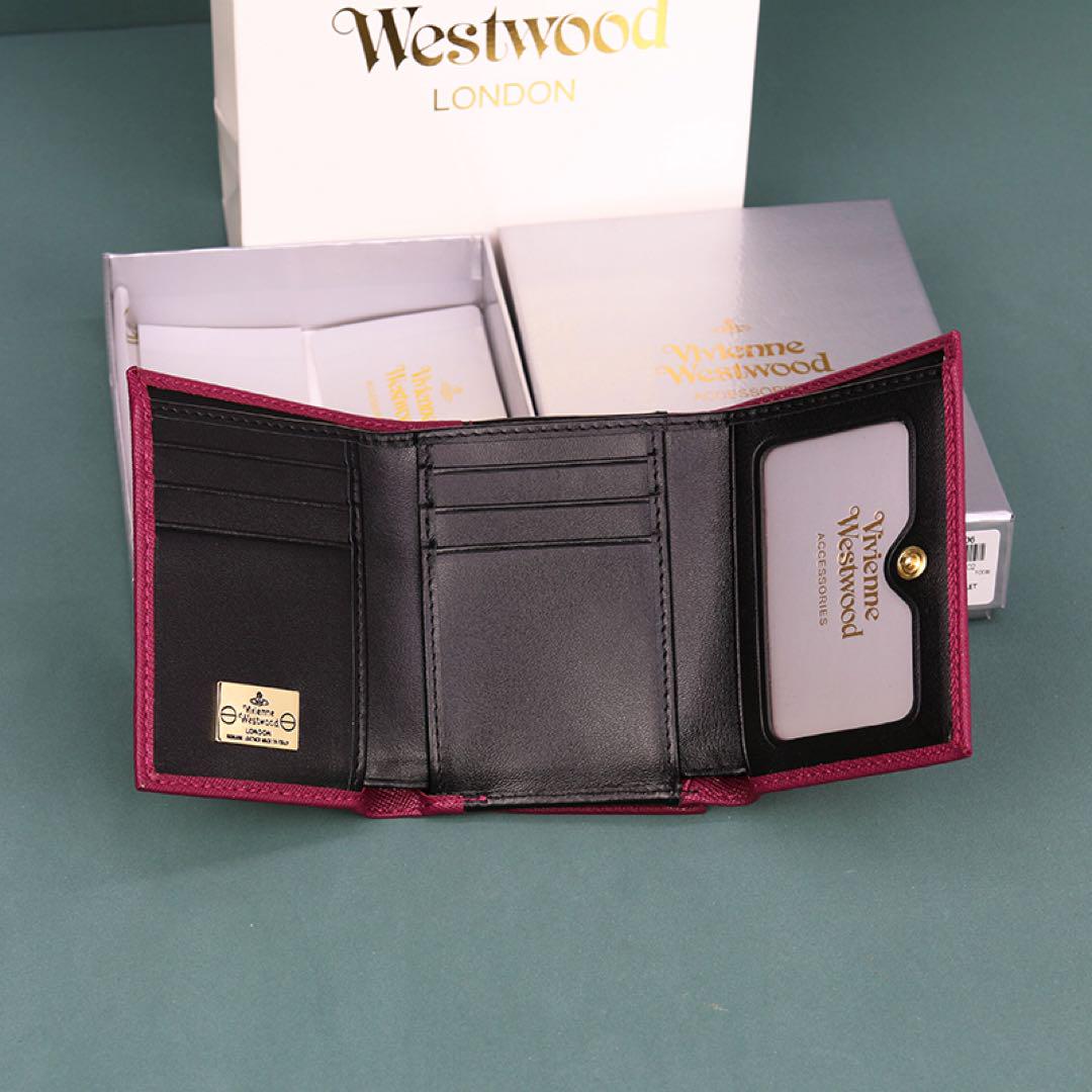 Vivienne Westwood ☆三つ折り財布☆ワインレッド· 13106 Vivienne Westwood ☆三つ折り財布☆ワインレッド· 13106 - メルカリ