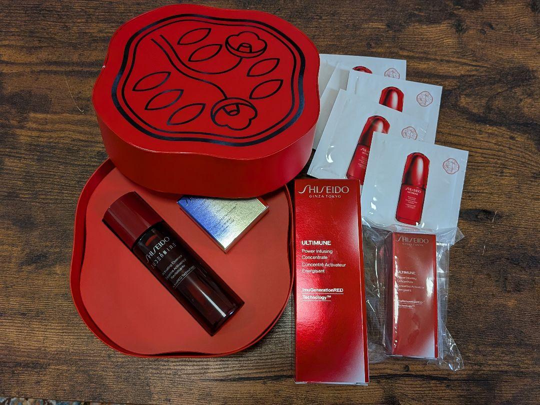 SHISEIDO ULTIMUNE美容液とカメリアセット