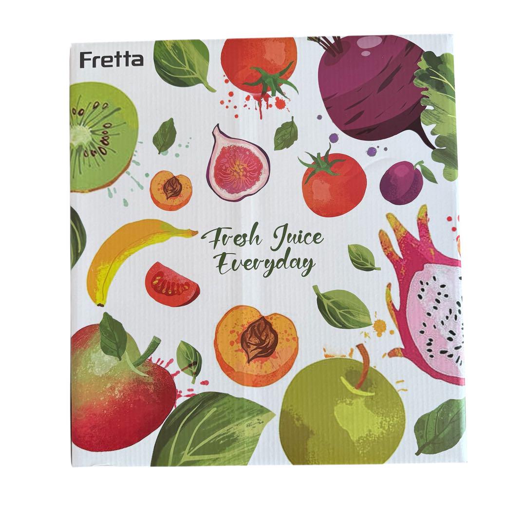 ⭐️新品未使用⭐️Fretta スロージューサー ホワイト