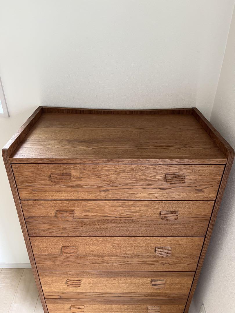unico KURT tall chest チェスト・タンス