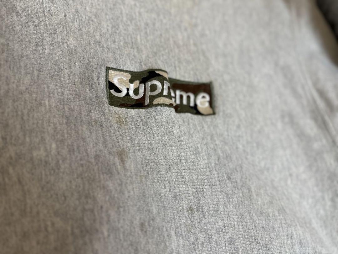 トップス Supreme Camo Box Logo Crewneck