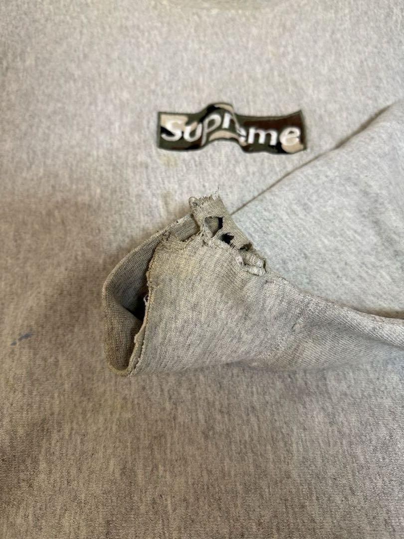 トップス Supreme Camo Box Logo Crewneck