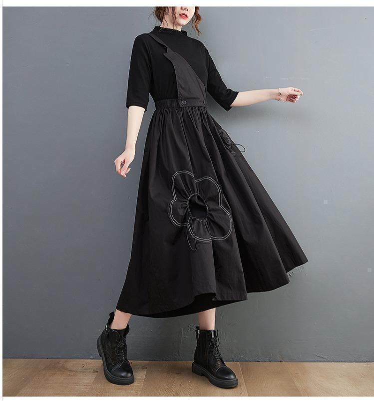 大きいサイズ　レディース　春夏秋　パンツ　サロペット　ガウチョ　新品