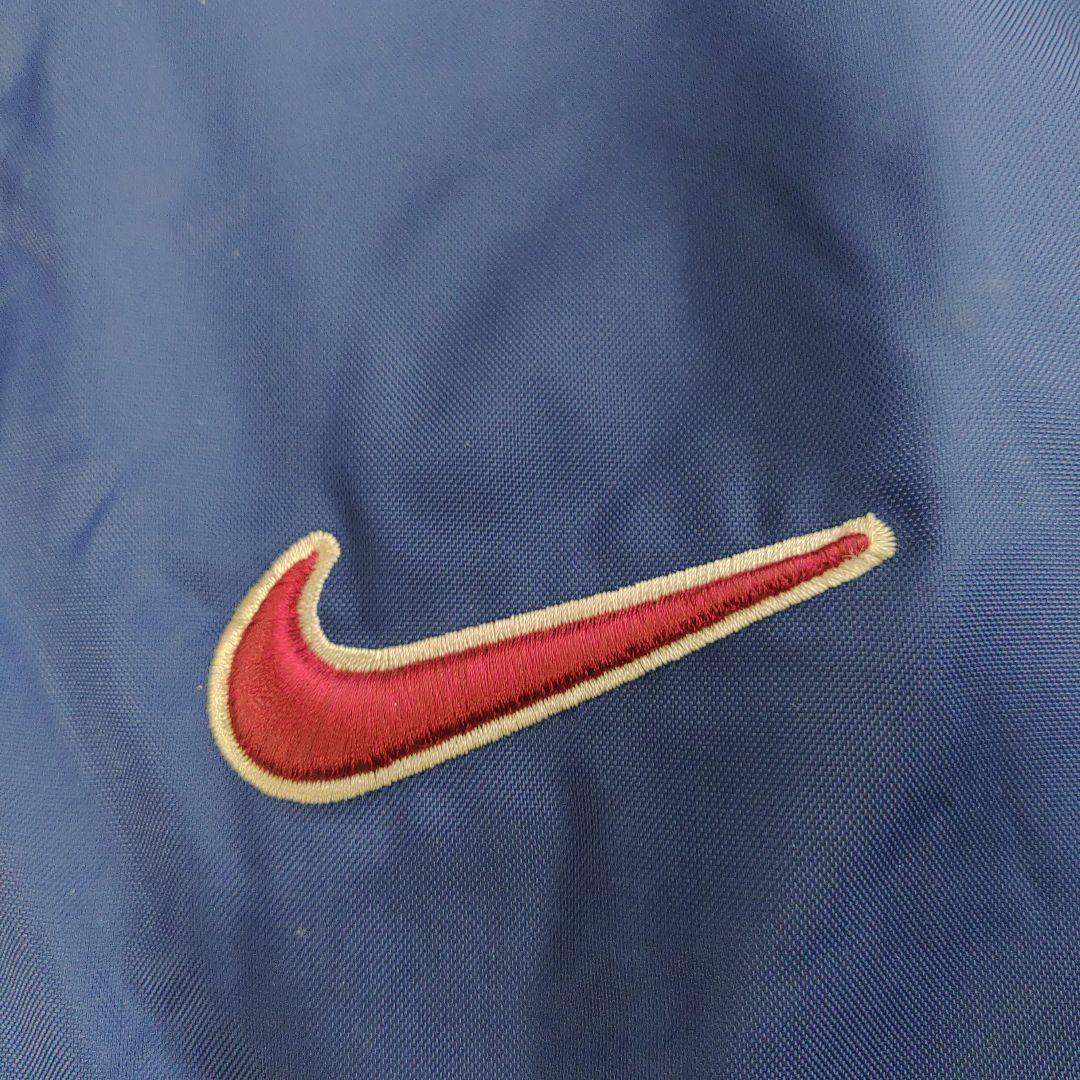 90s 銀タグ NIKE ビッグスウッシュ 中綿 スタジャン ベンチ
