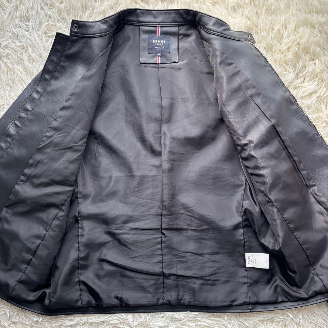 ※なっち8686※　　【人気 極美品】ビームス　シングルライダース　XL