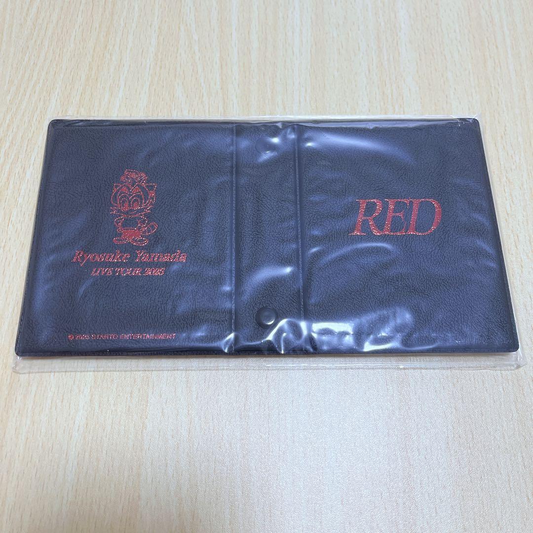 山田涼介 RED ソロコン ビジュアルカード・カードケース カードホルダー 山田涼介 RED 山田涼介 ビジュアルカード カード